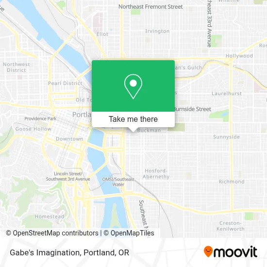 Gabe's Imagination map