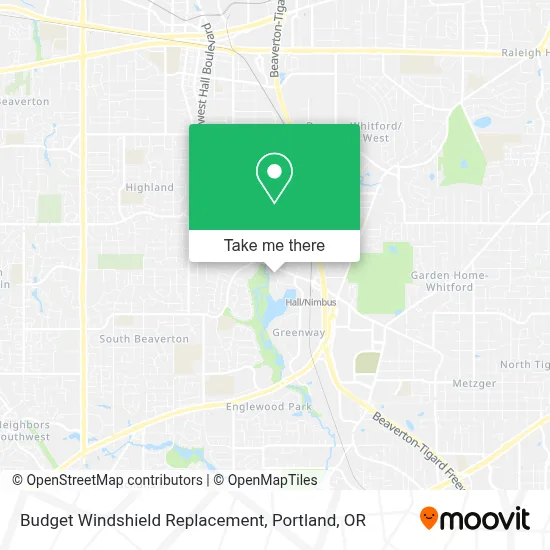 Budget Windshield Replacement map
