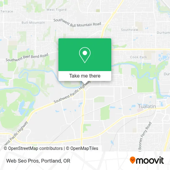 Web Seo Pros map