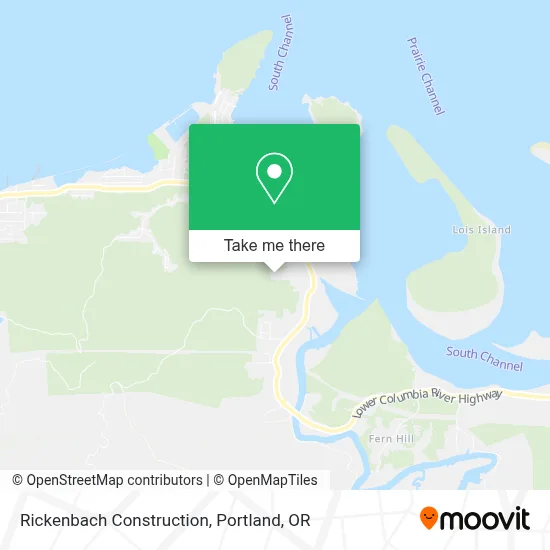 Rickenbach Construction map