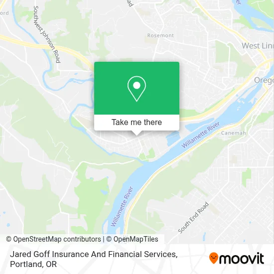 Jared Goff Insurance And Financial Services map