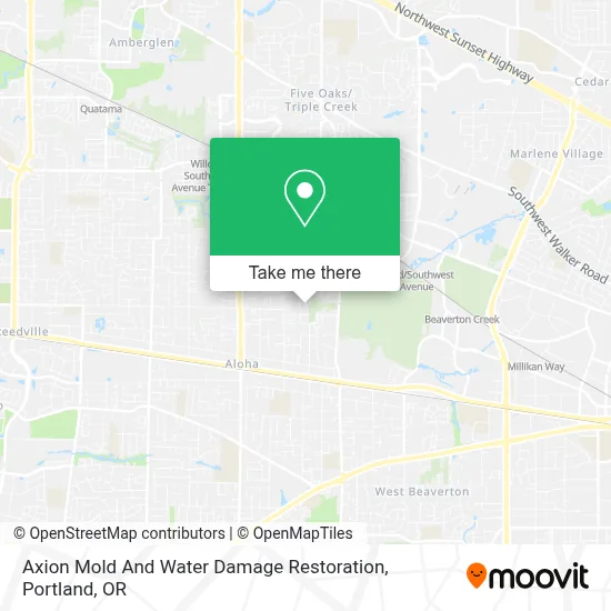 Axion Mold And Water Damage Restoration map