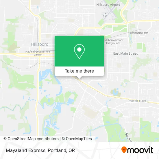 Mayaland Express map