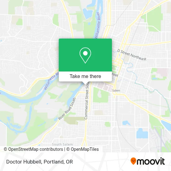 Doctor Hubbell map
