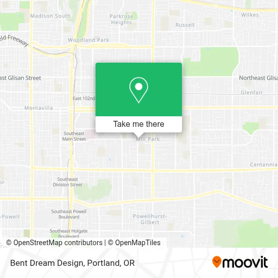 Bent Dream Design map