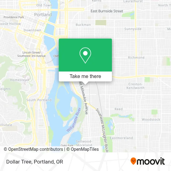 Dollar Tree map