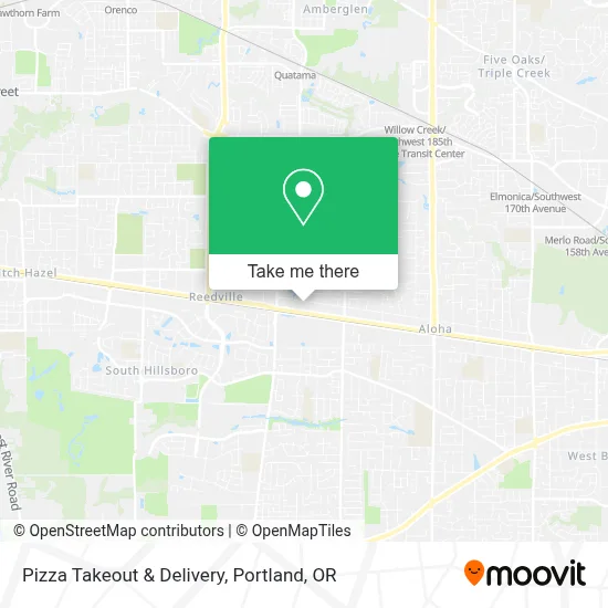 Pizza Takeout & Delivery map