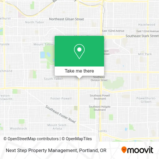 Next Step Property Management map