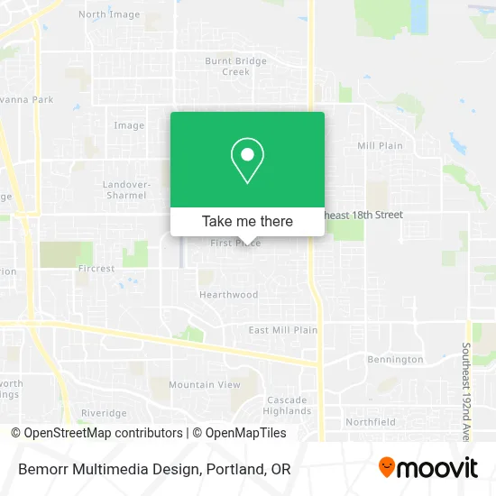 Bemorr Multimedia Design map