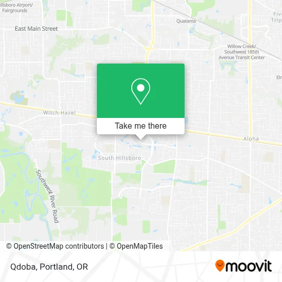 Qdoba map