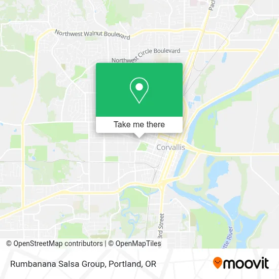 Rumbanana Salsa Group map