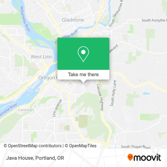 Java House map