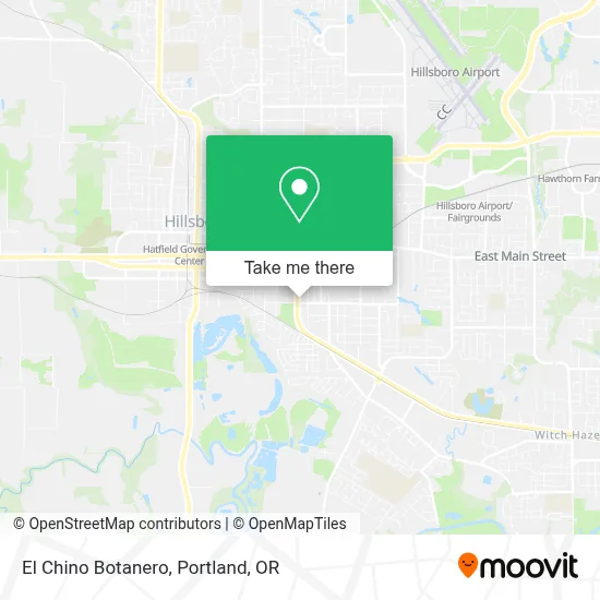 El Chino Botanero map