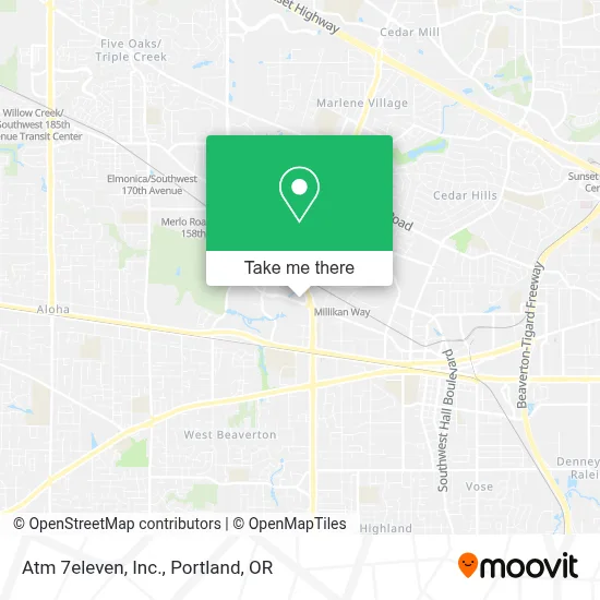 Atm 7eleven, Inc. map