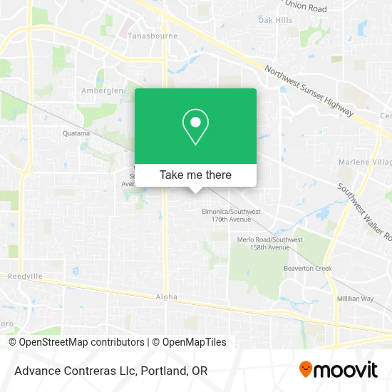Advance Contreras Llc map