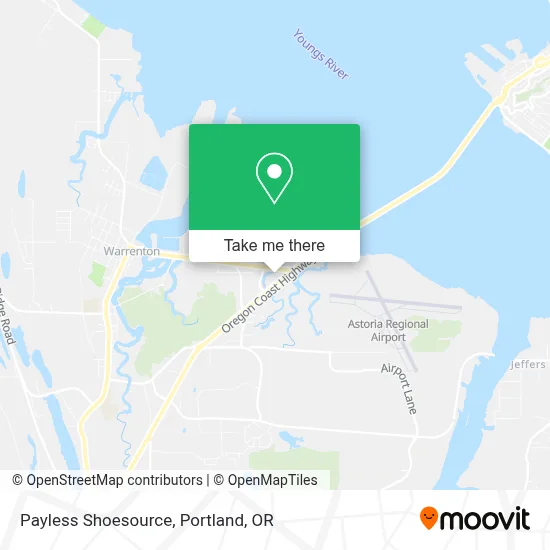 Payless Shoesource map