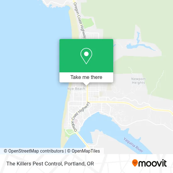 The Killers Pest Control map