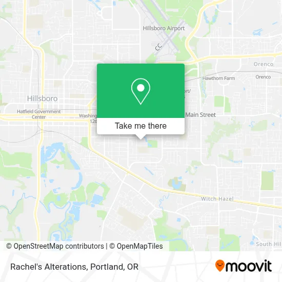 Rachel's Alterations map