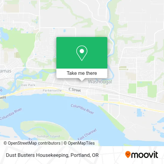 Dust Busters Housekeeping map
