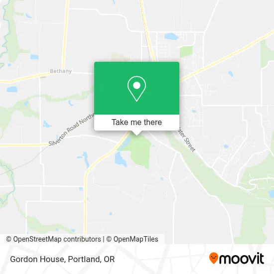 Gordon House map