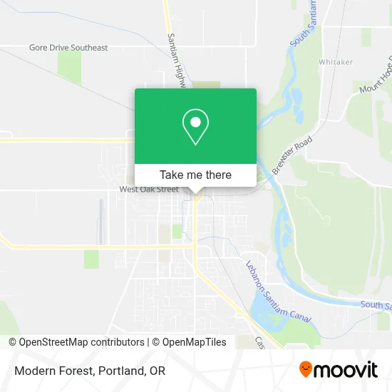 Modern Forest map