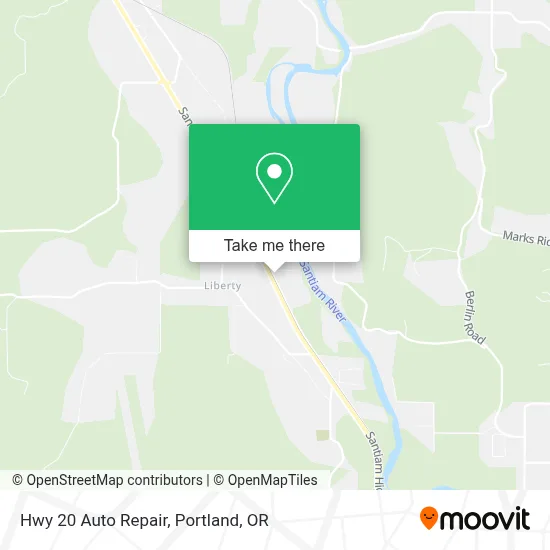 Hwy 20 Auto Repair map