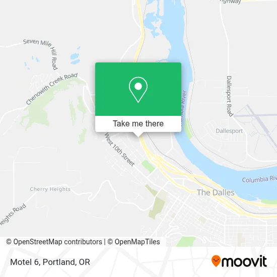 Motel 6 map