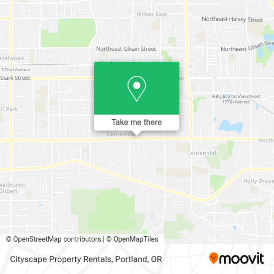 Cityscape Property Rentals map