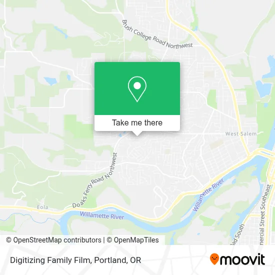 Digitizing Family Film map