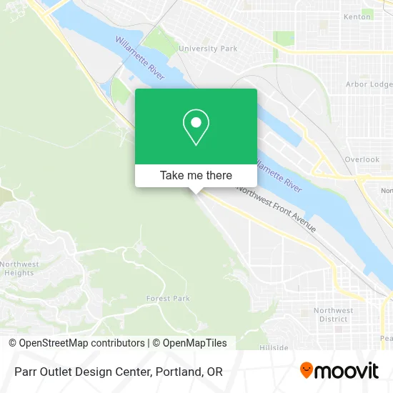 Parr Outlet Design Center map