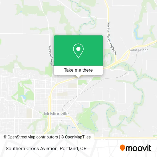 Southern Cross Aviation map