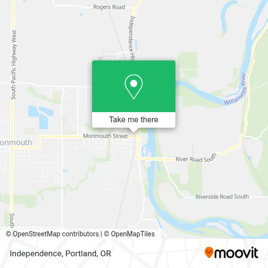 Independence map