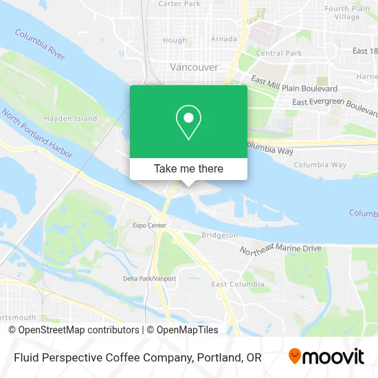 Fluid Perspective Coffee Company map