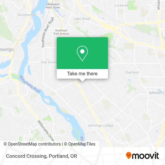 Concord Crossing map