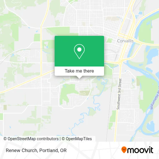 Renew Church map