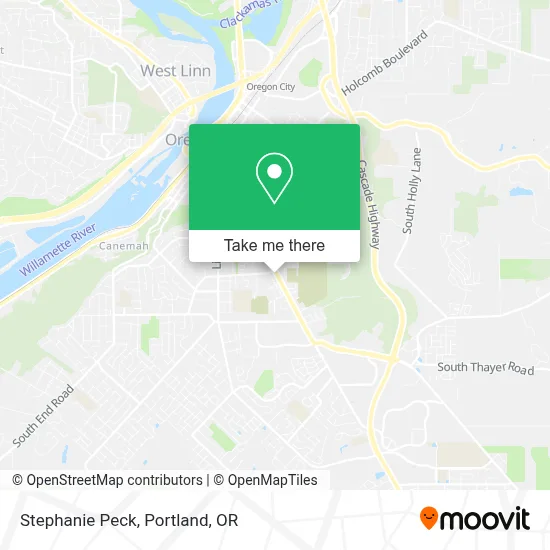 Stephanie Peck map