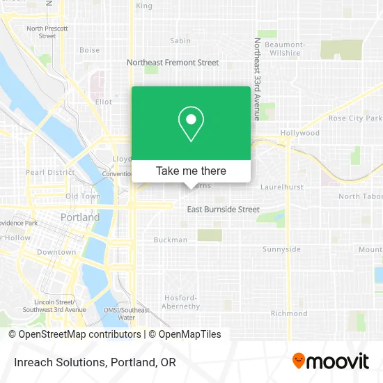 Inreach Solutions map