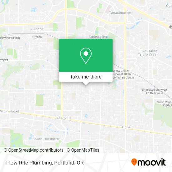 Flow-Rite Plumbing map