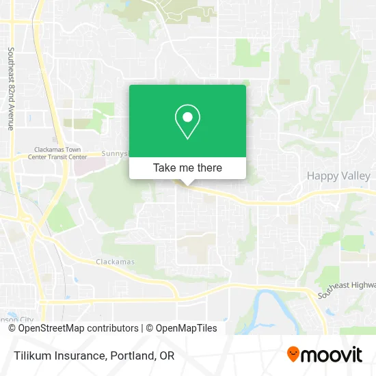 Tilikum Insurance map