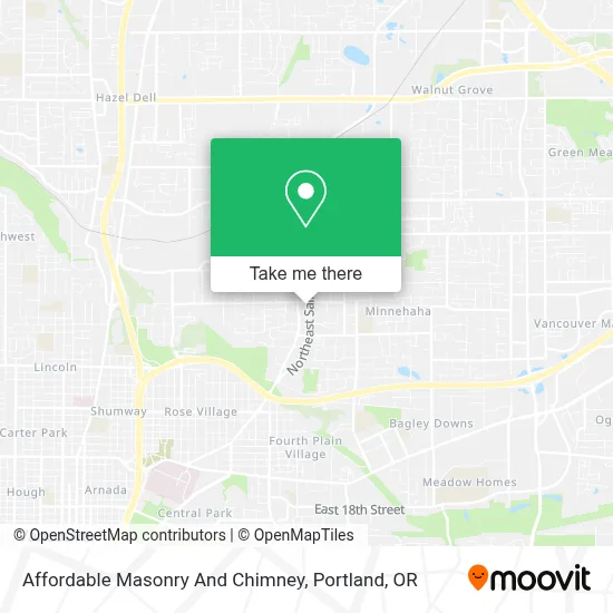 Affordable Masonry And Chimney map