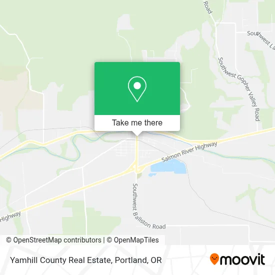 Yamhill County Real Estate map