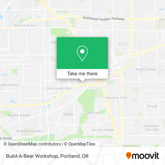 Build-A-Bear Workshop map