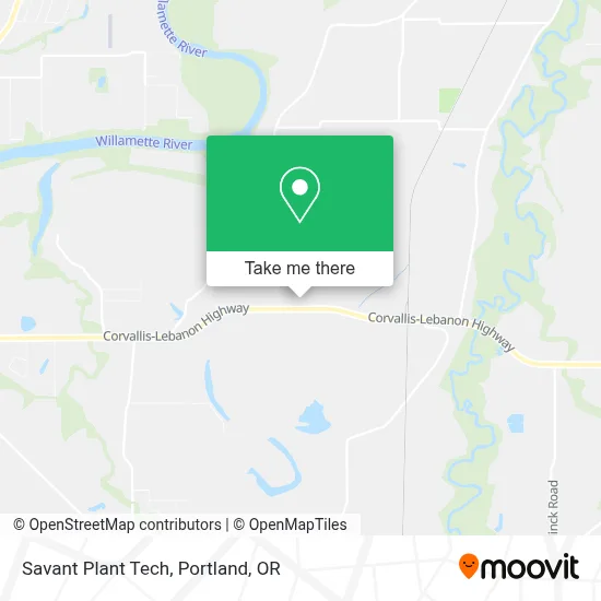 Savant Plant Tech map