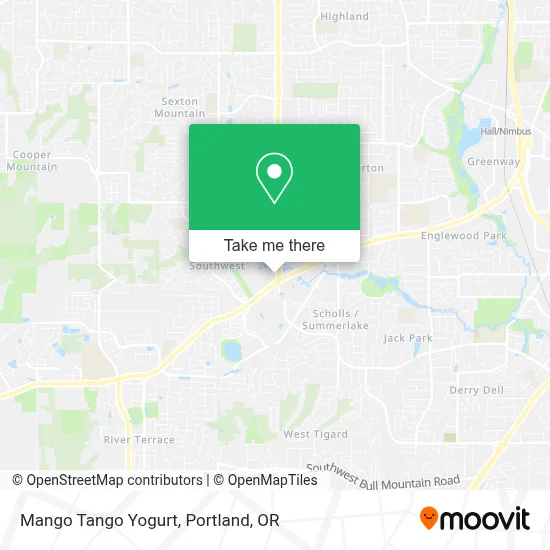 Mango Tango Yogurt map