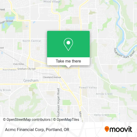 Acmc Financial Corp map