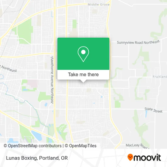 Lunas Boxing map