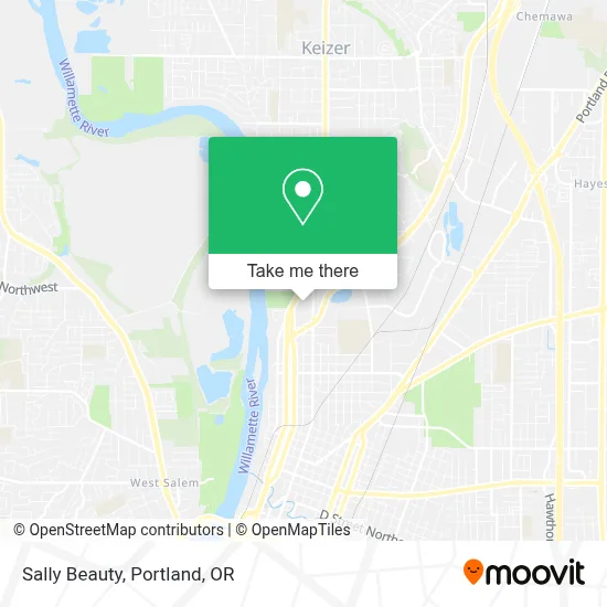 Sally Beauty map