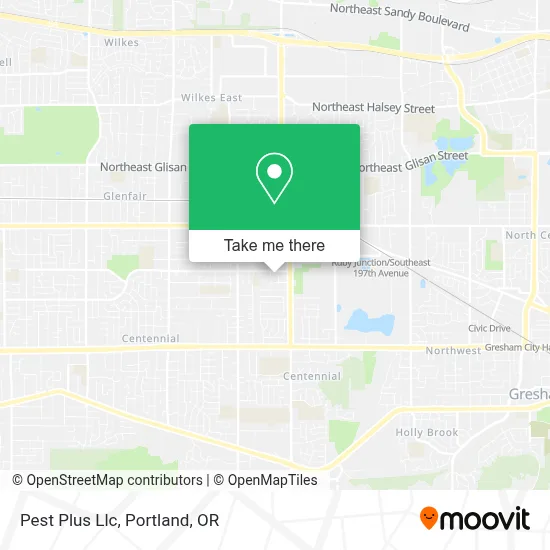 Pest Plus Llc map