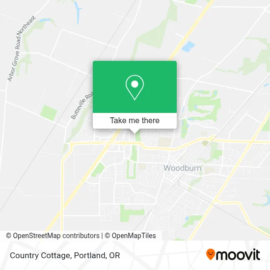 Country Cottage map