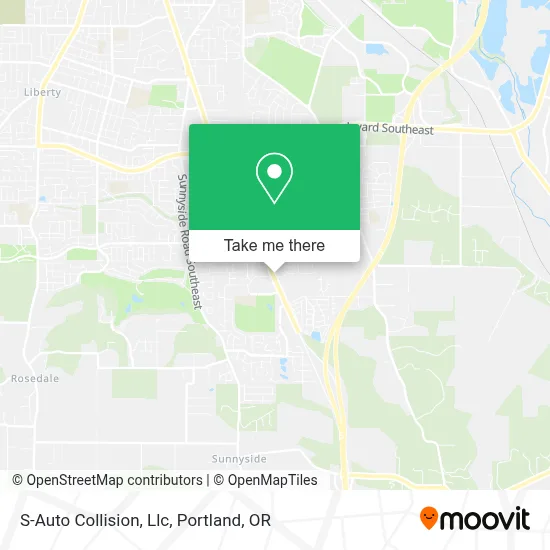 S-Auto Collision, Llc map